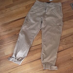 Santuary women's Tan Cargo Pants sz 26aq